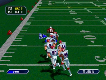 NFL Blitz (US) screen shot game playing